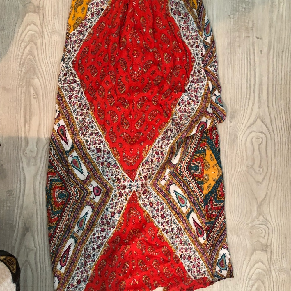Urban Outfitters Boho Native American Maxi Skirt